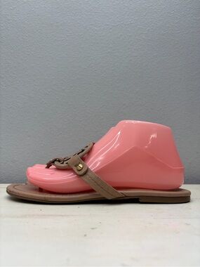 Tory Burch Miller Leather Thong Sandals Size 7